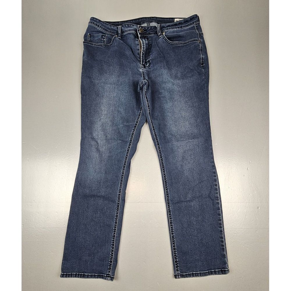 Buffalo‎ David Bitton Jeans Mens 38x30 Jackson-X Blue Denim Straight Stretch.